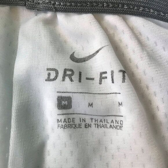 Nike Men Medium White Dry Classic Basketball Shorts - Picture 11 of 14